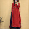 Vintage embroidered contrast dress - 4 colors 1