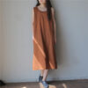 Vintage loose sleeveless dress - 5 colors 1